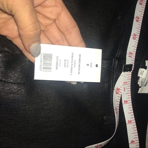 Helmut Lang Soft Black lambskin Leather Pants